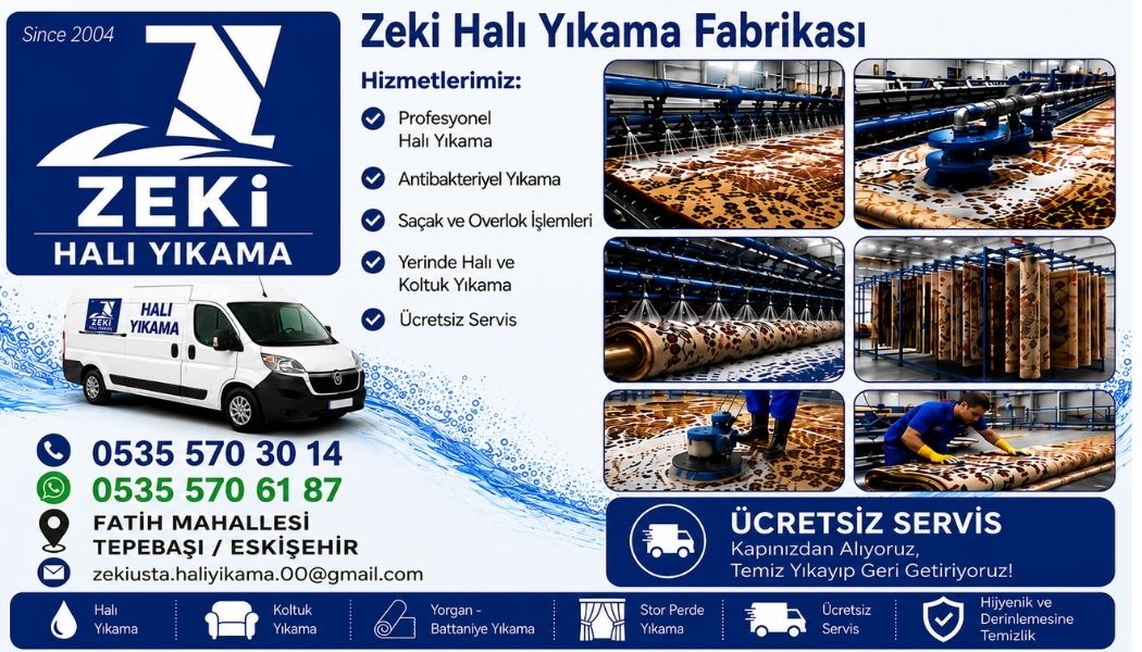Tepebaşı Fatih Mahallesi - Halı Yıkama Rehberi